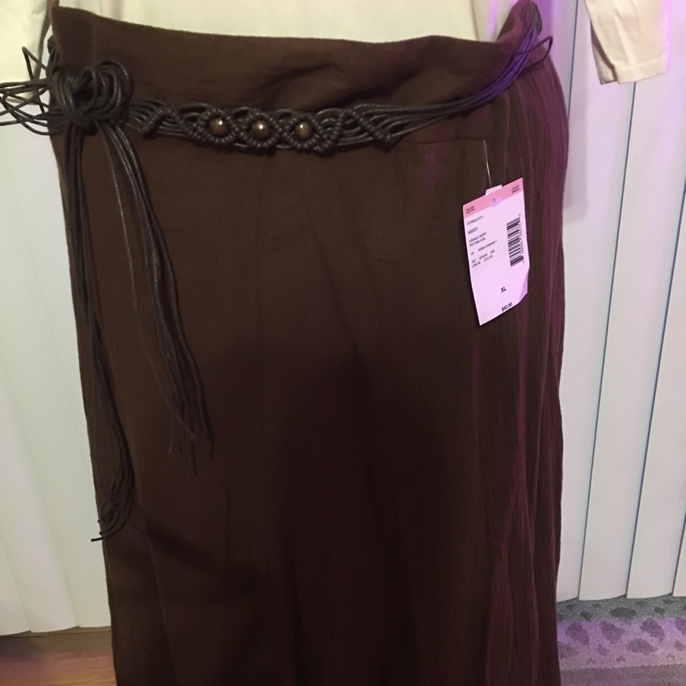 Laura Scott lined cotton skirt